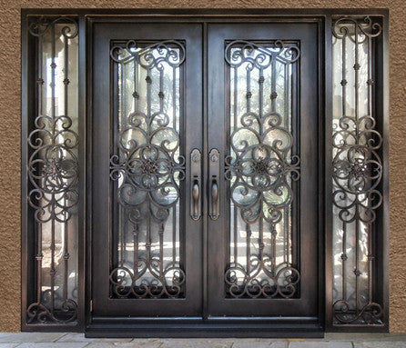 buy double doors with transom french entrance doors custom wood doors